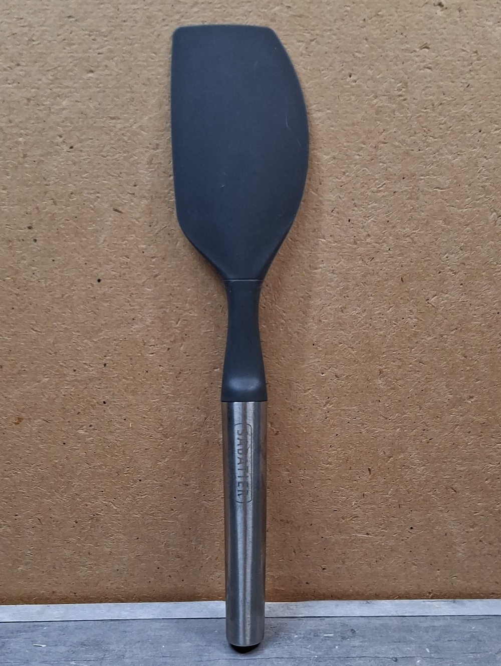 Sabatier Gray Silicone Spatula with Stainless Steel Handle